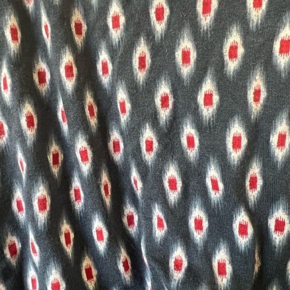 Extra Small Petite | Patterned | Loft Dress | Cinched Waist And Shoulders. - Picture 4 of 7